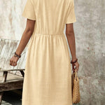 Zeagoo Summer Dress Women's Linen Dresses (DE Only)
