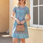 Zeagoo T-Shirt Dress Women's Summer Light Airy Beach Dress (DE Only)