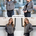 Zeagoo Short Bomber Jacket