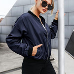 Zeagoo Short Bomber Jacket