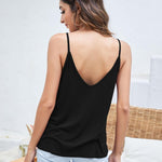 Zeagoo Tank Top V-Neck Sleeveless Summer Tops (DE Only)