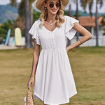 Zeagoo Summer Dress Women's Short Sleeve Dresses (DE Only)