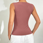 Zeagoo Going Out Tops Slim Fit Sleeveless Crop Tank Tops