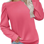 Zeagoo Tunic Tops for Women Casual Crew Neck Pullover