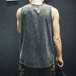 Retro Summer Cotton Sleeveless Tank Top
