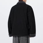 Thick Retro Slanted Jacket