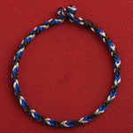 Buddha Stones "May prosperity fill your life" Lucky Multicolored Bracelet