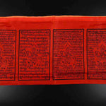 Buddha Stones Tibetan 5 Colors Windhorse Auspicious Outdoor 25 Pcs Prayer Flag