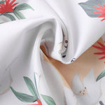 Men's Floral Print Casual Short Sleeve Shirt