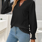 Zeagoo Long Sleeve T-Shirt Solid O Neck Elastic Tops for Women Casual Work Office Loose Fit 2026 | Under $40