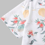 Men's Floral Print Casual Short Sleeve Shirt