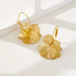 Oversized Gold Hollow Earrings