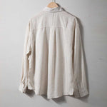 Linen Drape Loose Casual Shirt