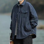 Quilted Loose Casual Lapel Coat