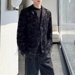 Retro Tassel Casual Suit Jacket