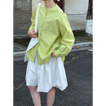 Women's Crew-Neck Casual Simple Shirt
