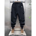 Loose Casual Big Pockets Harem Pants