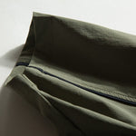 Japanese Streetwear Casual Half-zip Short Sleeve Shirt