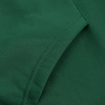 Men's "BROOKLYN" letter print quarter-zip stand collar sweatshirt