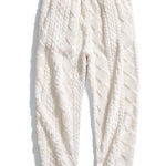 Geometry Jacquard Teddy Hoodie & Jogger Pants