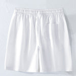Waffle Button Up Shirt & Linen Cotton Blend Drawstring Shorts