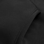 Men's stand collar zipper letter print fleece sweatshirt