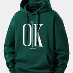 OK Print Relax Fit Hoodie