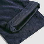 Men's Textured Half Button Corduroy Long Sleeve Shirt and Casual Pants Set