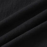 Men's Cotton Linen Textured Half Placket Short Sleeve Shirt
