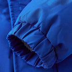 MEN'S  Spliced Fluffy Hooded Quilted Padded Jacket