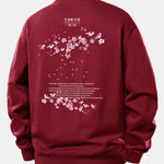 Tokyo Osaka Print Relax Fit Sweatshirt