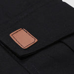Casual Patchwork Pants with Dual Pockets