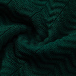 Texture Contrast Knitted V Neck Polo Shirt & Cotton Chino Shorts