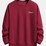 Blessed Print Relax Fit Sweatshirt