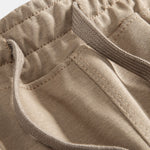 Mid Length Drawstring Shorts