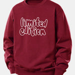 Limited Edition Print Relax Fit Sweatshirt