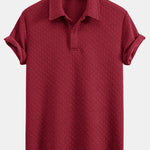 Geometric Jacquard Polo & Geometric Jacquard Shorts