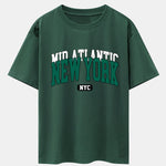 New York Print Drop Shoulder Oversize T-Shirt