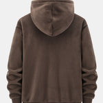 Fleece-Lined Zip Up Hoodie & Jogger Pants