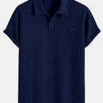 Geometric Diamond Jacquard Polo & Shorts