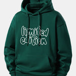 Limited Edition Print Relax Fit Hoodie
