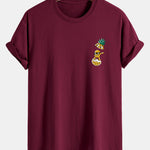 Regular Fit Cool Pineapple Boy Print Cotton T-Shirt