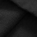 Men's Rose Letter Kangaroo Pocket Pullover Hoodie