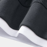 2 In 1 Crew Neck Stretch Corduroy Sweatshirt & Straight Leg Corduroy Pants