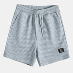 Kangaroo Pocket Waffle Hooded T-Shirt & Shorts