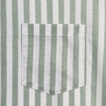 Men's Simple Striped Casual Long Sleeve Button-Down Shirt