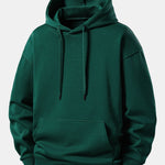 Lotus Carp Print Relax Fit Hoodie