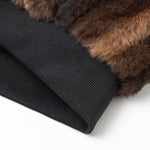 Faux Fur Zipper Jacket