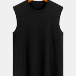 Solid Color Cotton Tank Top