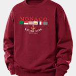 Monaco Print Relax Fit Sweatshirt